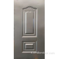 Pelle della porta in acciaio in rilievo decorativo